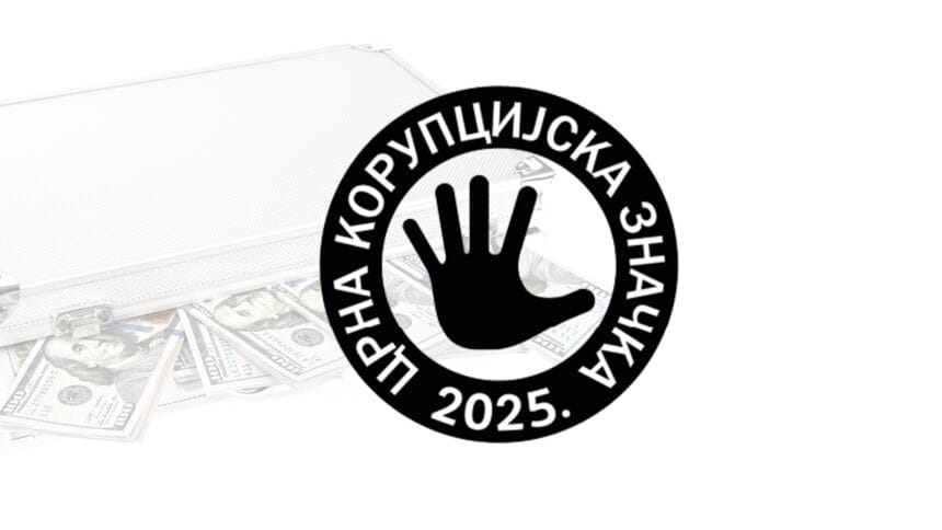 Koreja crna korupcijska značka