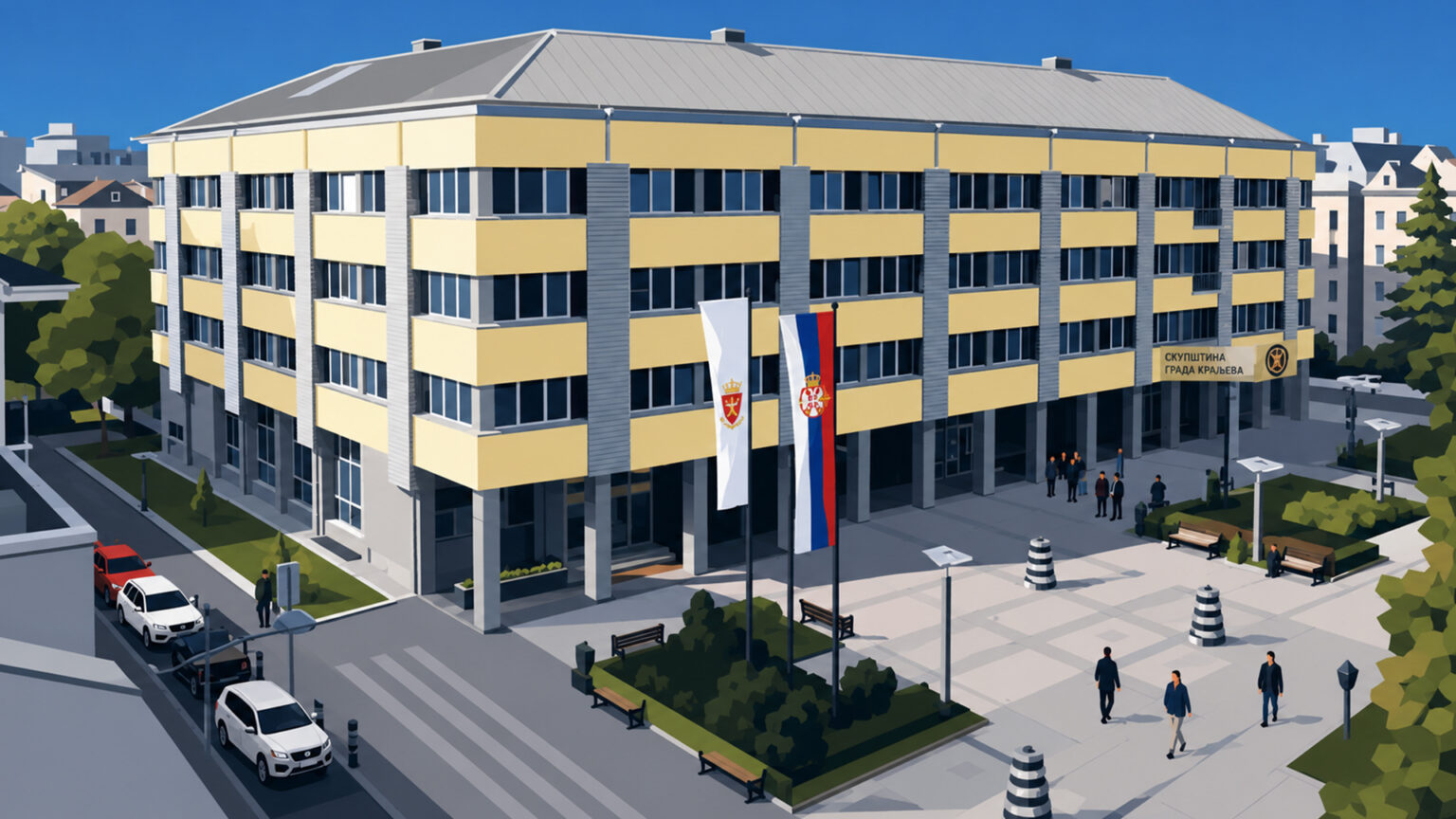 Skupština grada Kraljeva ilustracija Radio Sloboda Kraljevo