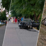 Automobil izleteo na pešačku stazu, povređeni majka i deca