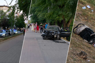 Automobil izleteo na pešačku stazu, povređeni majka i deca