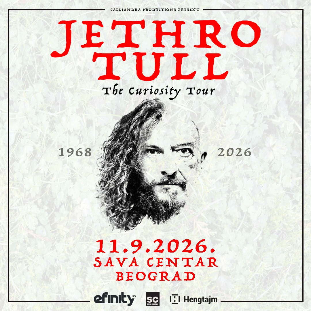 Legendarni Jethro Tull stiže u Beograd 11. septembra, kada će nastupiti u Sava Centru, osam godina nakon prethodnog beogradskog koncerta. Bend predvođen Ianom Andersonom publici donosi muziku iz različitih faza karijere koja traje gotovo šest decenija. Jethro Tull stiže u Beograd: 10 neobičnih priča o bendu