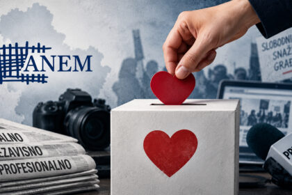 ANEM: Deo pomoći od 6.000 dinara donirajte nezavisnim medijima