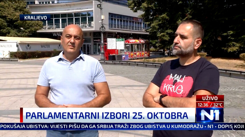 Matović i Voštinić za N1: Sada počinje ozbiljna borba za svaki glas