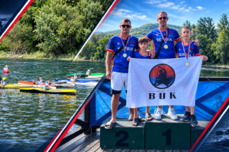 KKRK Buk ne staje: Tri medalje na Drinskom maratonu