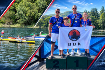 KKRK Buk ne staje: Tri medalje na Drinskom maratonu