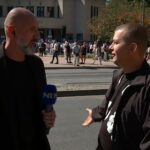 Reporter N1 Nenad Božović vređan i polivan vodom u Nišu