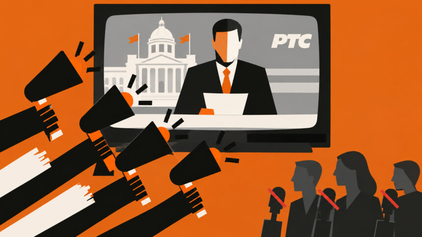 Opoziciji je u centralnoj informativnoj emisiji Dnevnik 2 Radio-televizije Srbije, u periodu od aprila do avgusta 2026. godine, pripadalo prosečno svega 18 sekundi dnevno, dok je vladajuća većina dobijala više od sedam minuta. Prema rezultatima monitoringa organizacije CRTA, predstavnici vlasti zauzimali su 96 odsto ukupnog vremena posvećenog političkim akterima, a opozicija samo četiri odsto. CRTA: Opoziciji u Dnevniku 2 prosečno 18 sekundi dnevno