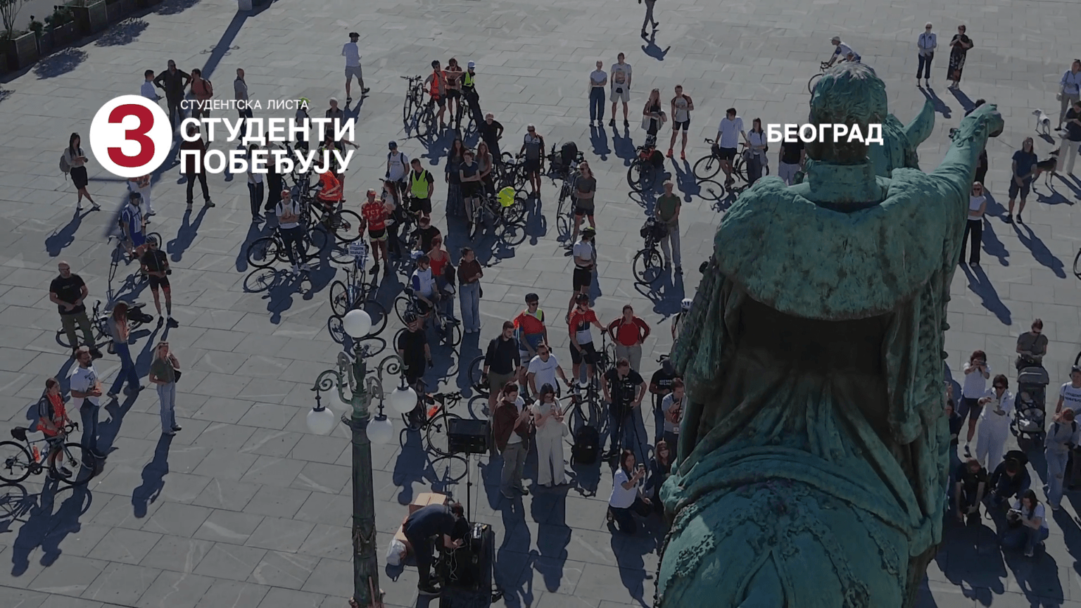 Izbori2026: Studenti krenuli biciklima kroz Srbiju: „Čuvari Ustava“