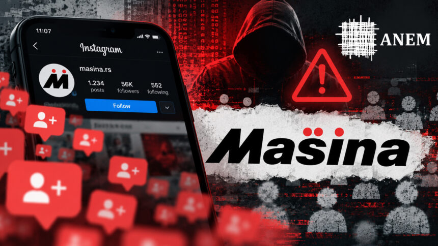 Asocijacija nezavisnih elektronskih medija (ANEM) upozorila je na novi botovski napad na Instagram nalog portala Mašina, kao i na sajber napade kojima su izloženi pojedini lokalni mediji. Napadi se, prema navodima ANEM-a, beleže u vreme intenzivne predizborne kampanje, dok nagli priliv lažnih pratilaca može dovesti do ograničavanja ili gašenja naloga medija. ANEM ALARM: Mašina i lokalni mediji na meti sajber napada