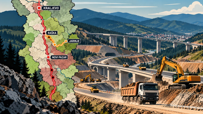 Traži se strateški partner za 93,5 kilometara motoputa od Kraljeva