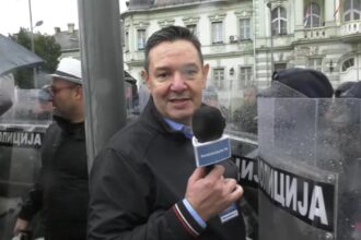 ANEM ALARM: Kordonom interventne policije na ekipu KTV iz Zrenjanina