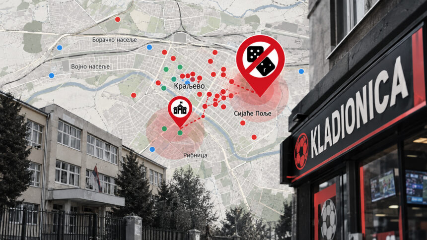 „Stop Kocki“: Gde su kladionice preblizu školama?
