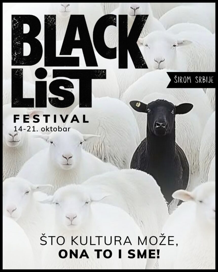 Blacklist festival sutra i u Kraljevu